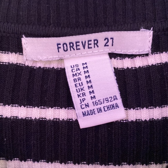 Forever 21 Stripped Dress - Picture 2 of 2